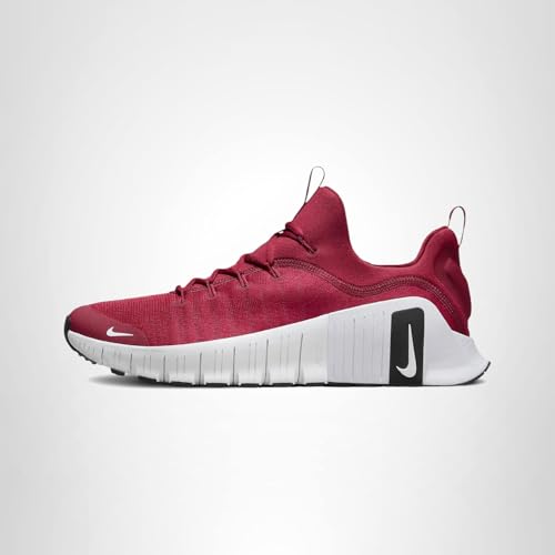 Nike Free Metcon 6 (Team Bank) Men's Workout Shoes (HM3754-602, Team Crimson/Black/White) Size 12