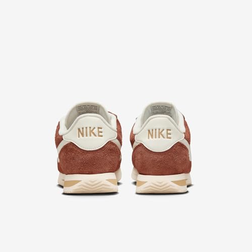 Nike Cortez SE Suede Men's Shoes (HF3142-200, Dark Russet/Flax/Muslin/Sail) Size 8
