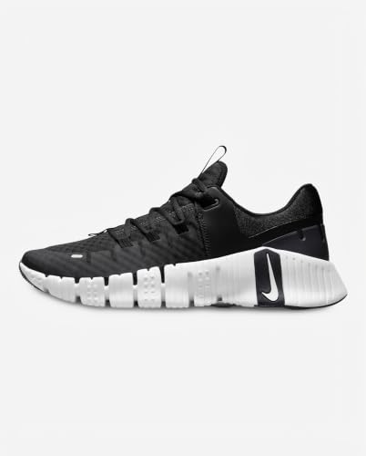 Nike Men's Free MetconCross Trainer, Black White Anthracite, 9.5 US