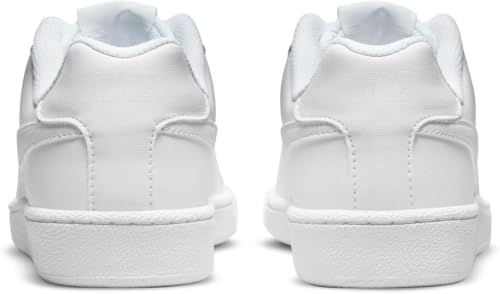 Nike Women's Court Borough Low Basketball Shoes, White, US 7