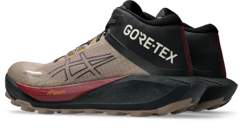 ASICS Men's Gel-Trabuco Mt GtxTrail Running Shoes, Taupe Grey Graphite Grey, 13 US