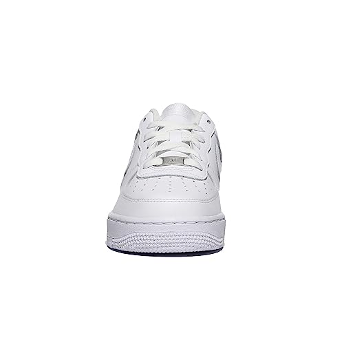 Nike Air Force 1 Lv8 GS Boys' Basketball Shoes, White, 6 US