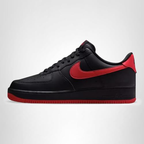 Nike Mens Air Force 1 Low "Bred" Shoes