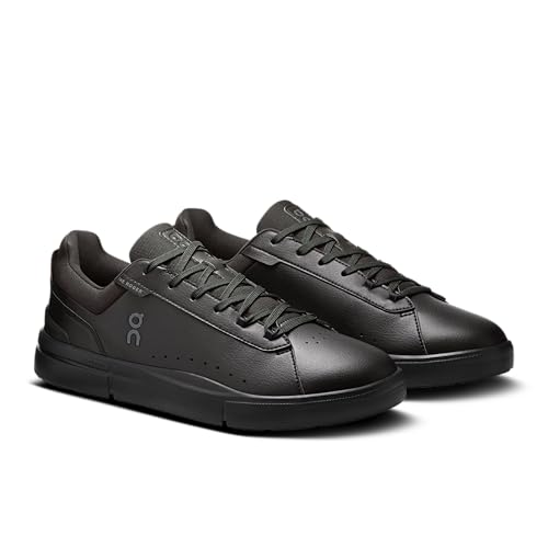 On Men's The Roger Advantage Sneakers, Black | Black, 9 Medium US