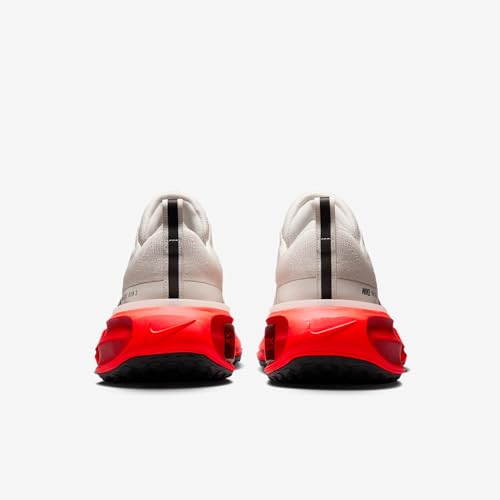 Nike Invincible 3 Men's Road Running Shoes (DR2615-009, Phantom/Bright Crimson/University Red/Black) Size 12.5