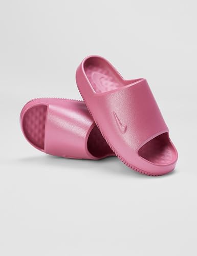Nike Women's Calm 2.0 Slides, Peony/Peony, 9