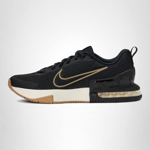 Nike Men's Air Max Alpha Trainer 6 Workout Shoes, Black/Parachute Beige-Sail, 14