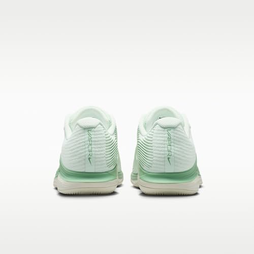 Nike Vapor 12 Women's Hard Court Tennis Shoes (Barely Green/Steam/Sea Glass/Coconut Milk) Size 7