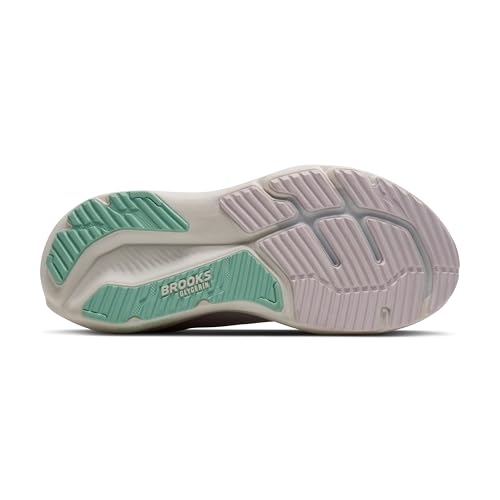 Brooks Women’s Glycerin 23 Neutral Running Shoe - Pink/Harbor Mist/Yucca - 9.5 Medium