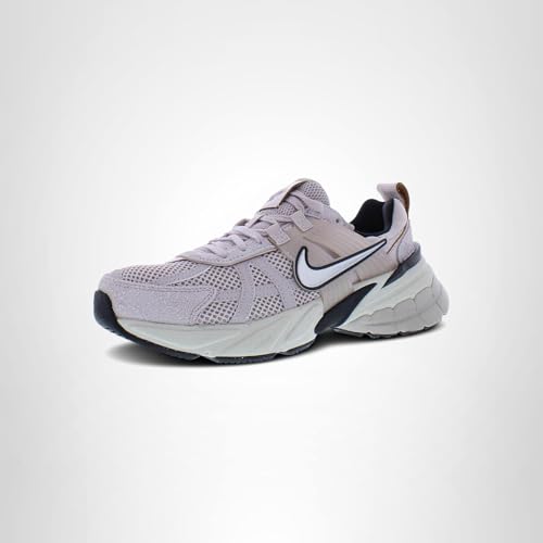 Nike V2K Run Shoes (FN6703-001, Platinum Violet/Light Bone/Black/Chrome) Size 6