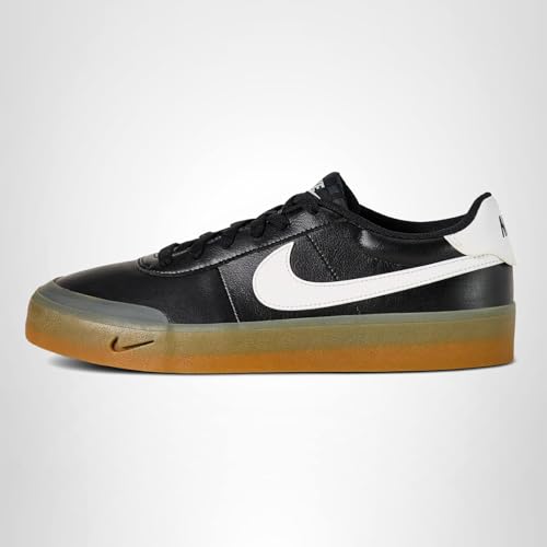 Nike Men's Court Shot Shoes, Black/White-Gum Light Brown, 8.5