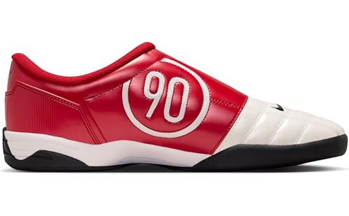White/Black/Gym Red Nike Total 90 Sneaker