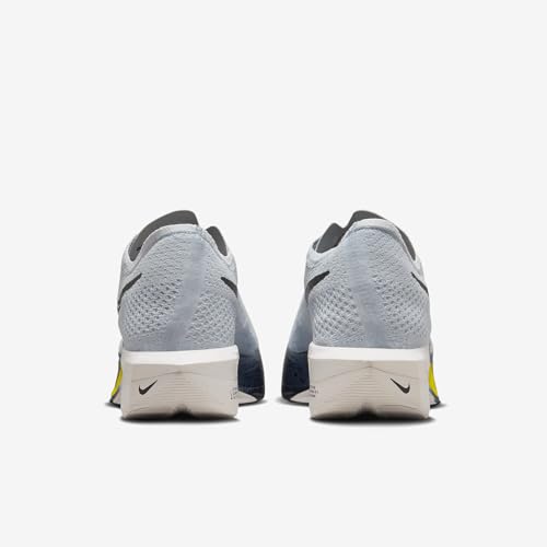 Nike Vaporfly 3 Men's Road Racing Shoes (HJ9079-100, White/Pure Platinum/Speed Yellow) Size 14