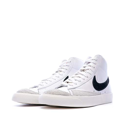 Nike Men's Basketball Shoes , White Black , 9 US