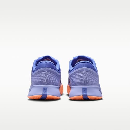 Nike Vapor Pro 3 Women's Hard Court Tennis Shoes (Light Thistle/Sapphire/Orange Pulse/Black) Size 9