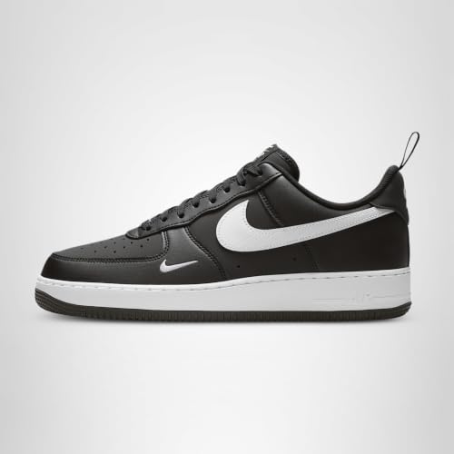 Nike Air Force 1 '07 Men's Shoes (Black/Black/White) Size 8