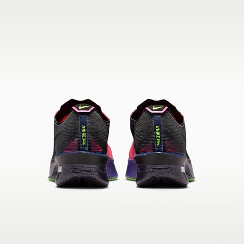 Nike Vaporfly 4 Glam Women's Road Racing Shoes (Dark Obsidian/Purple Dynasty/Flash Crimson/Black) Size 7