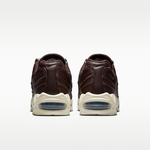 Nike Air Max 95 Big Bubble Leather Men's Shoes (Baroque Brown/Baroque Brown/Black/Coconut Milk) Size 9.5