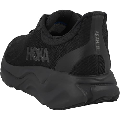 Hoka Men's Arahi 8 Black/Black 10.5 Medium