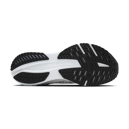 Brooks Men’s Launch 11 Neutral Running Shoe - Black/White - 12 Medium