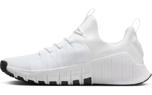 Nike Mens Free Metcon 6, White/Black/White 9.5 Medium