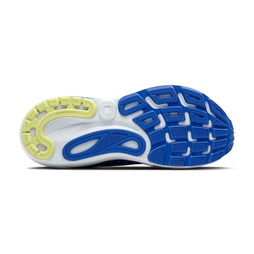 Brooks Men’s Adrenaline GTS 24 Supportive Running Shoe - Cobalt/Neo Yellow/Peacoat - 10 Medium