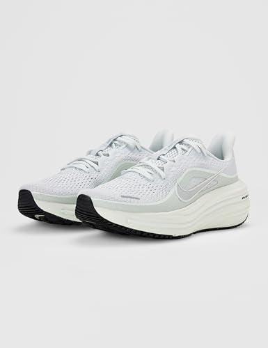 Nike Women's Air Winflo 12, Off White/Metallic Silver-Barely Green, 9
