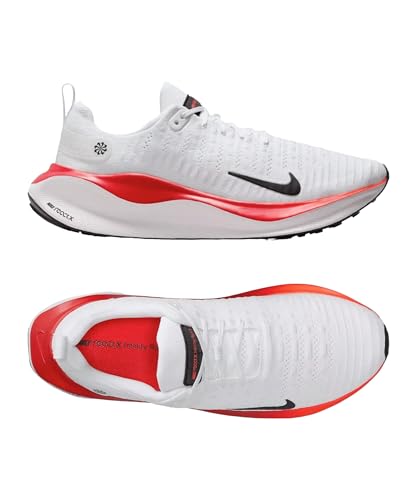 Nike Reactx Infinity Run 4 - Men's (DR2665-104, Black/Red/White) Size 8.5