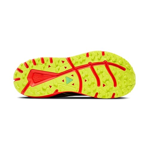 Brooks Men’s Divide 5 Trail Running Shoe - Black/Cherry/Lime - 10.5 Medium