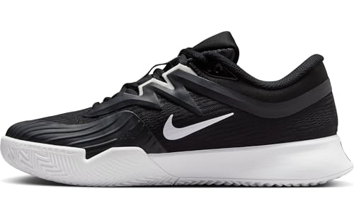 Nike Women's Zoom Vapor Pro 3 ClyTennis Shoe, Black White, 9 US
