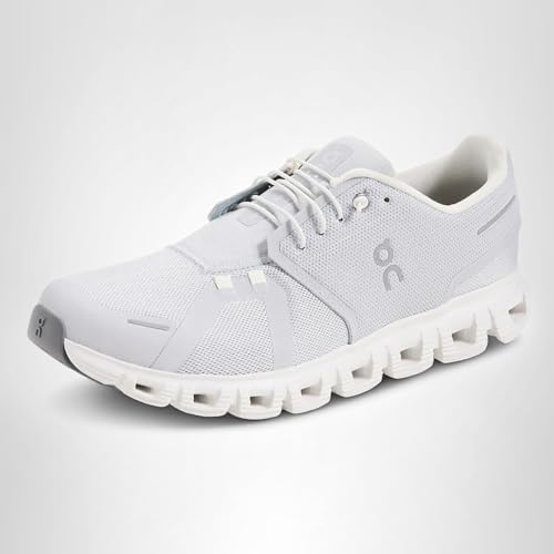 On Men's Cloud 6 Sneakers, Glacier | White, 9 Medium US