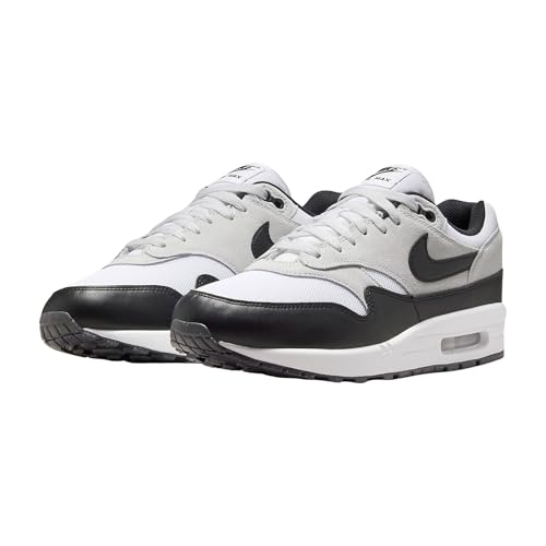 Nike Air Max 1 Essential Men's Shoes (FZ5808-102, White/Pure Platinum/Black) Size 8.5