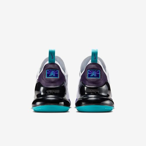 Nike Arizona Diamondbacks Air Max 270 Men's Shoes (White/Black/Court Purple) Size 7.5