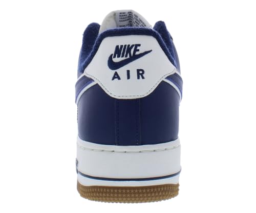 Nike mens Air Force 1 '07 Lv8, Sail/Midnight Navy, 9.5