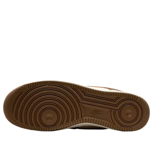 Nike Air Force 1 '07 Men's Shoes (Mosswood Brown/Coconut Milk/Campfire Orange) Size 8