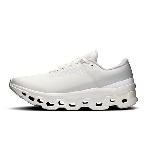 On Men's Cloudmonster 1 Sneakers, White/White, 10 Medium US