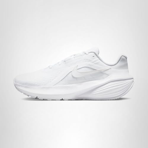 Nike Men's Downshifter 14 Road Running Shoes, White/White, 11
