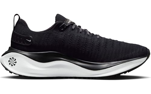 Nike InfinityRN 4 Men's Road Running Shoes (DR2665-001, Black/Dark Grey/White) Size 18