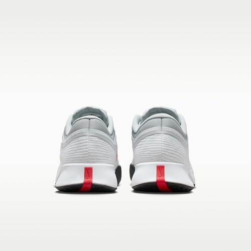 Nike Vapor Pro 3 Men's Hard Court Tennis Shoes (White/Pure Platinum/Light Crimson) Size 11.5