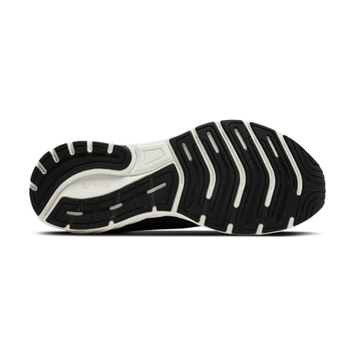 Brooks Women’s Anthem 7 Neutral Running Shoe - Black/Grey/Rose Gold - 11 Medium
