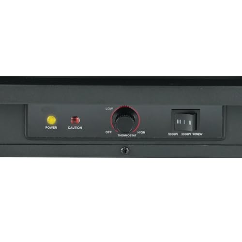 Perfect Aire 2PHG5000 5,000/4,000/3,000W Ceiling Mount Garage Heater – Hardwired 240V Electric Heat for Workshops & Garages
