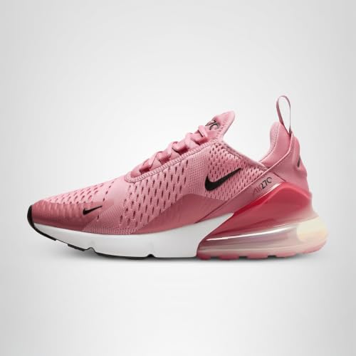 Nike Air Max 270 Women's Shoes (AH6789-607, Elemental Pink/Desert Berry/White/Black) Size 6