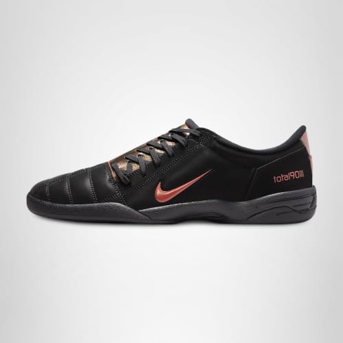 Nike Total 90 Premium Tiempo Men's Shoes (Black/Black/Red Sepia) Size 12