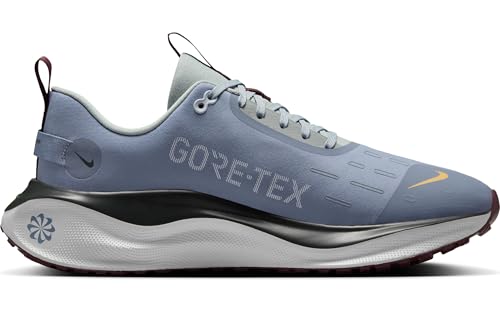 Nike InfinityRN 4 Gore-TEX Men's Waterproof Road Running Shoes (HQ0265-400, Ashen Slate/Light Pumice/Dark Smoke Grey/Football) Size 7.5