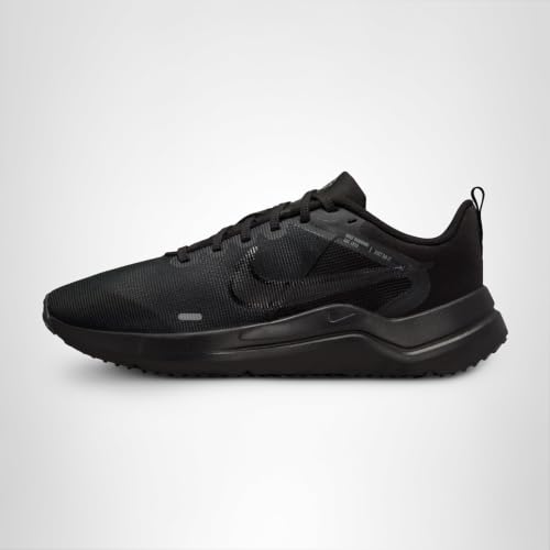 Nike Men's Downshifter 12 Trainers, Black Dk Smoke Grey Iron Grey, 10 US