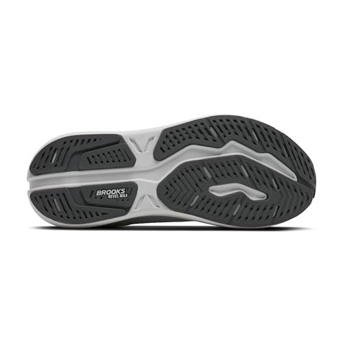Brooks Men’s Revel Max Neutral Running & Walking Shoe - Oyster Mushroom/Poppy Seed - 10.5 Medium
