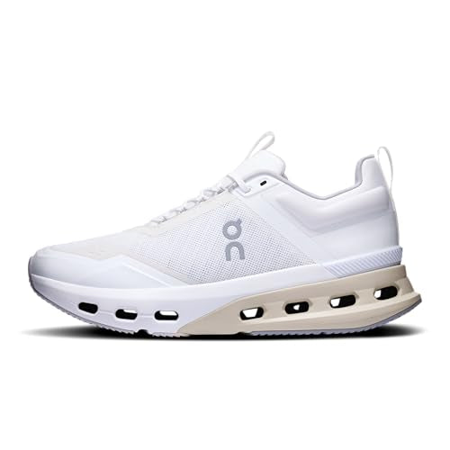 On Womens, Cloudnova X White/Glacier 7 Medium