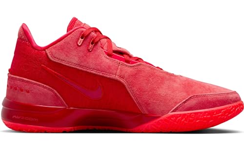 Lebron NXXT Gen AMPD Basketball Shoes (FJ1566-600, University Red/Bright Crimson) Size 8.5