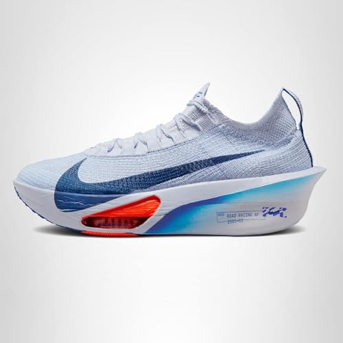 Nike Alphafly 3 Men's Road Racing Shoes (FD8311-001, Football Grey/Ghost/Persian Violet/Blue Void) Size 7