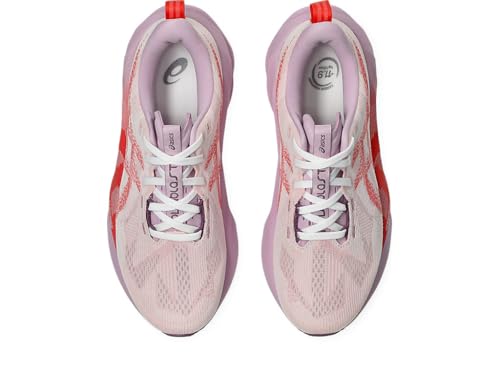 ASICS Novablast 5 Women's Trainers, White Coral Reef, 6 US